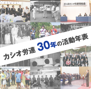 30年の活動年表